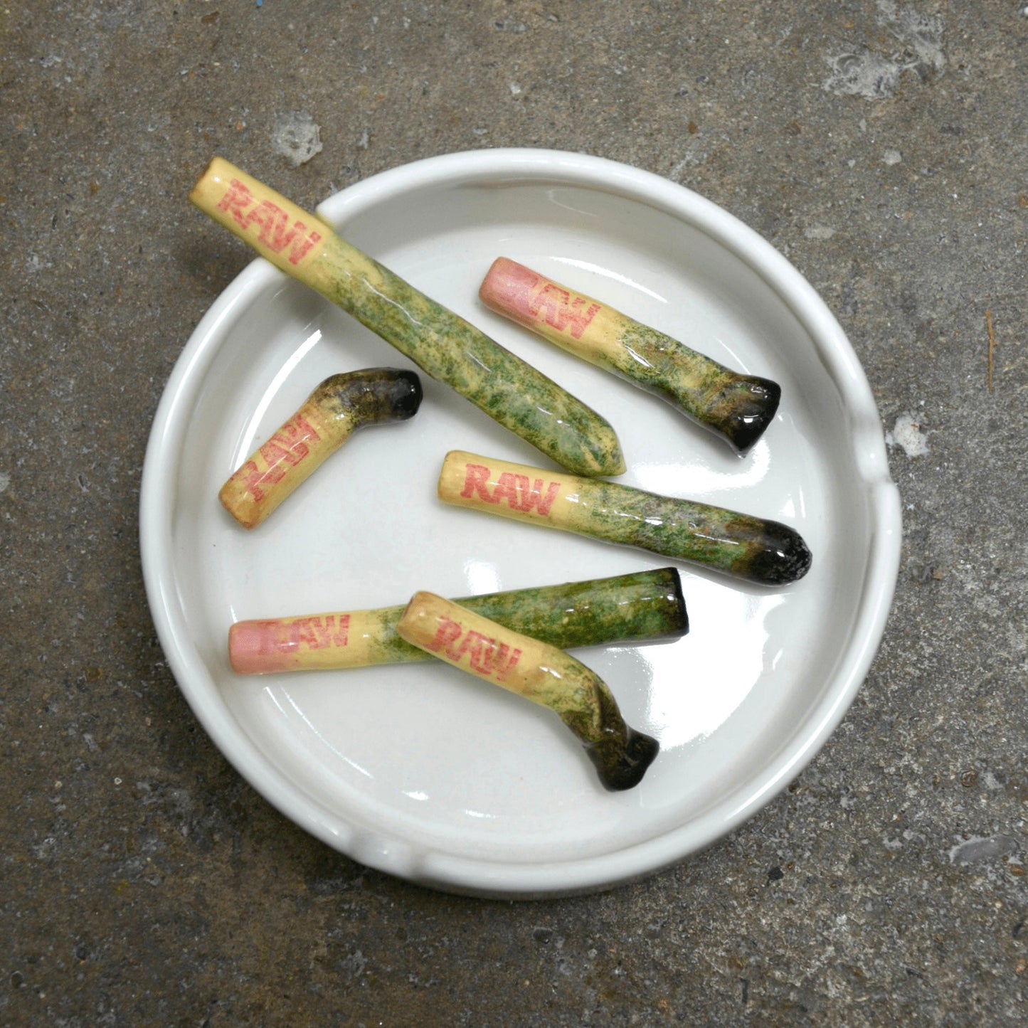 CERAMIC DOOBIES - SET OF SIX - House of Savage