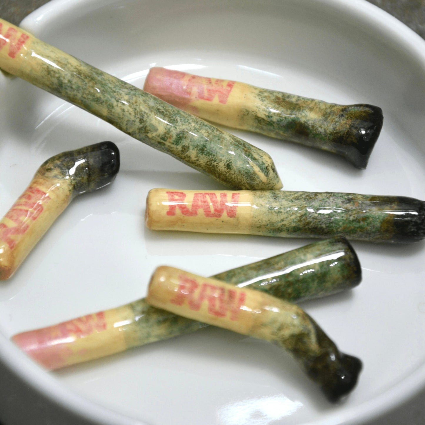 CERAMIC DOOBIES - SET OF SIX - House of Savage