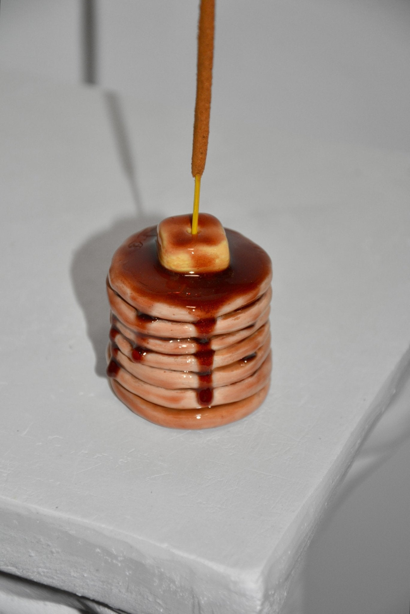 CERAMIC PANCAKE STACK INCENSE HOLDER - House of Savage