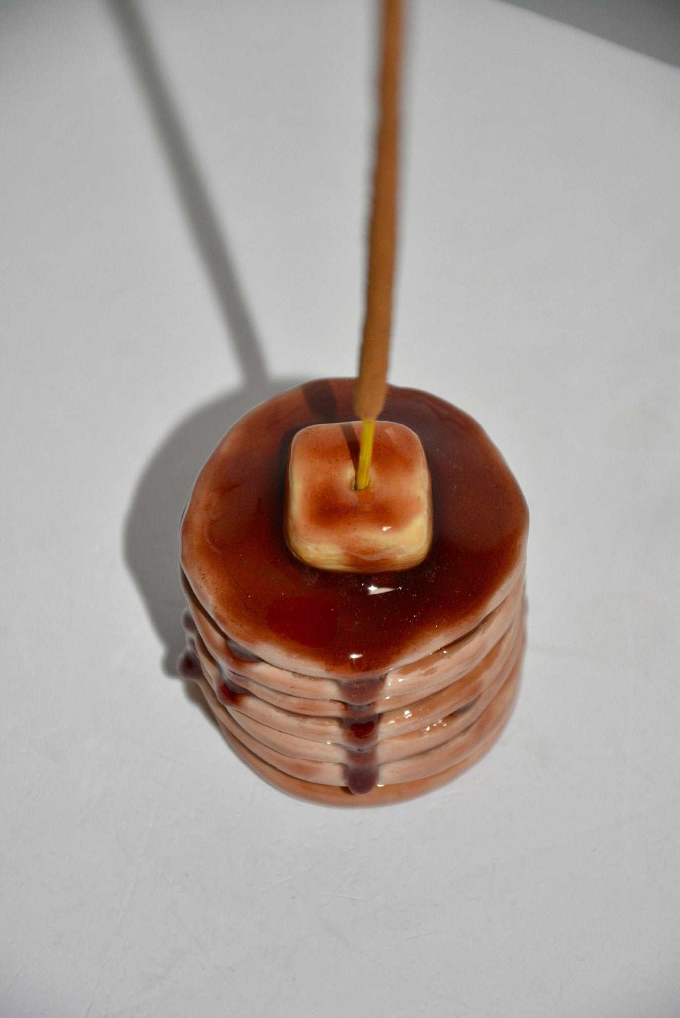 CERAMIC PANCAKE STACK INCENSE HOLDER - House of Savage