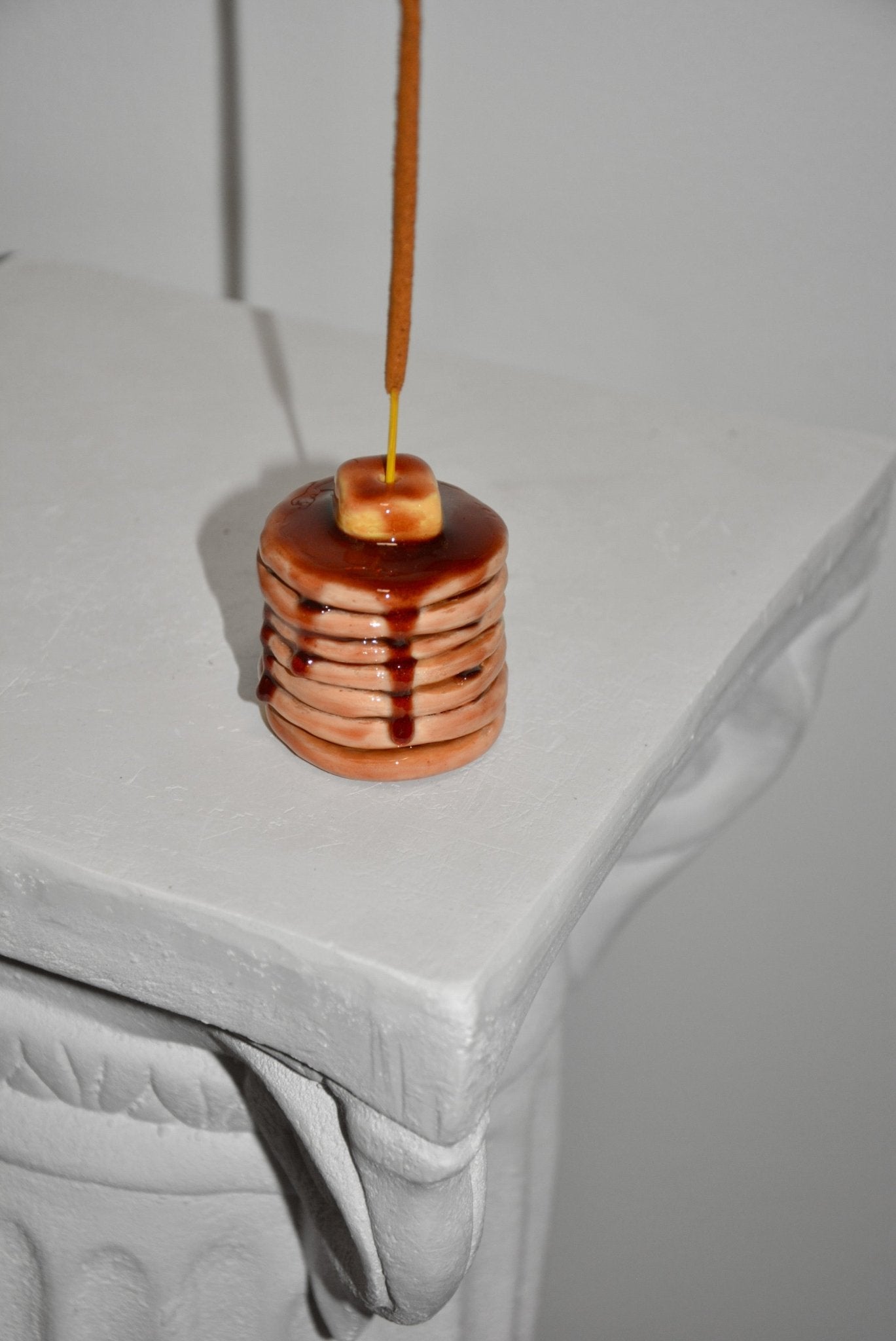 CERAMIC PANCAKE STACK INCENSE HOLDER - House of Savage