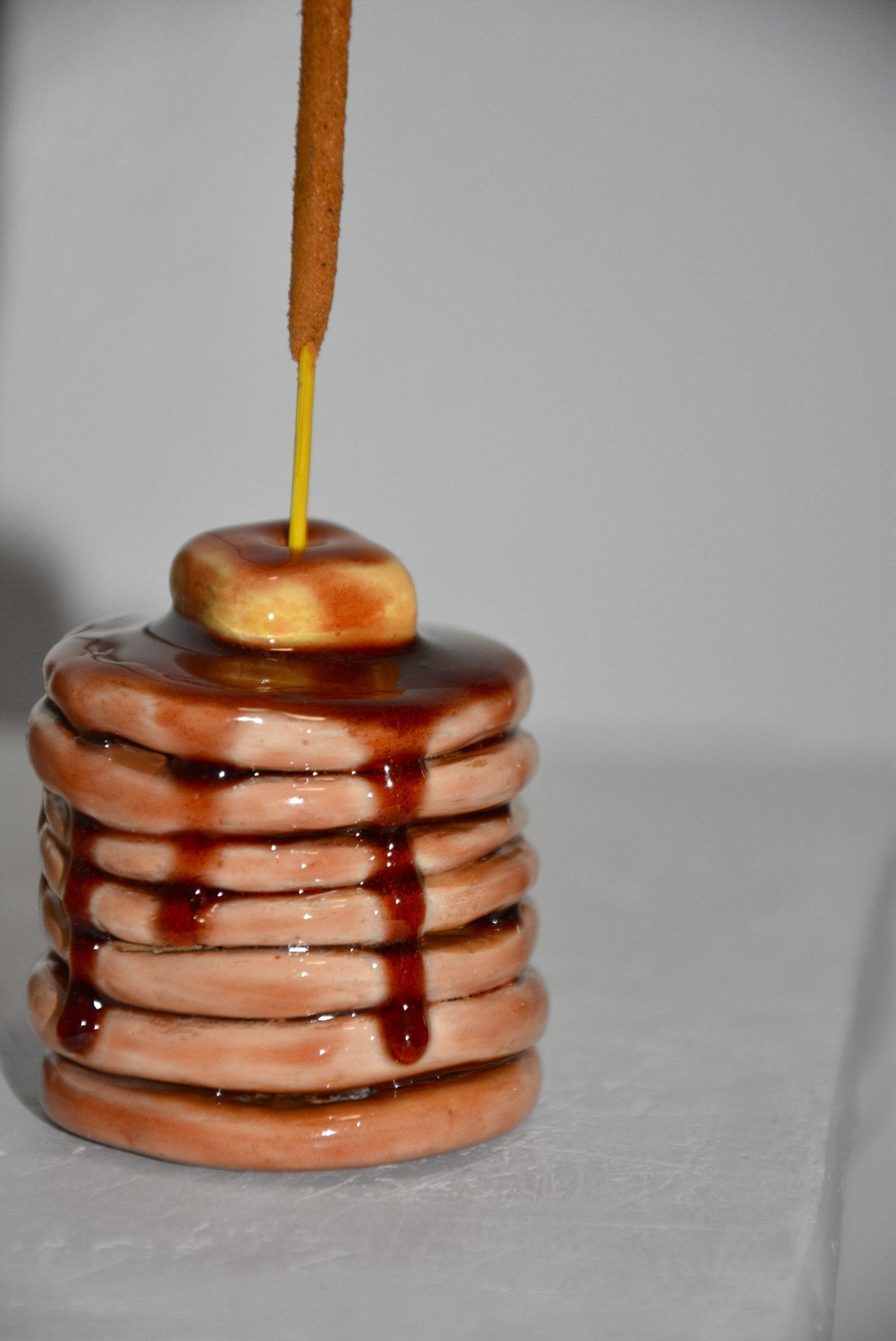CERAMIC PANCAKE STACK INCENSE HOLDER - House of Savage