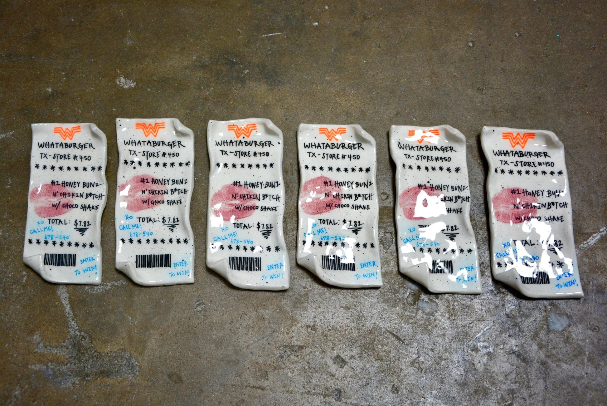 CERAMIC WHATA B “RECEIPT” - House of Savage