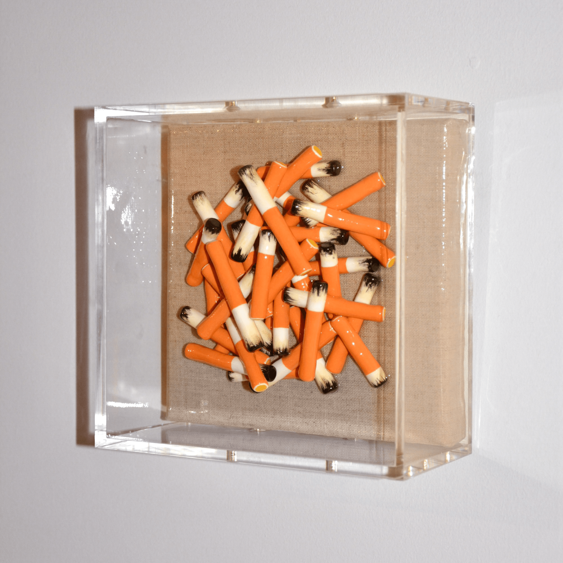 helmut lang cigarette case I'Ll Quit Tomorrow (Wall Piece)