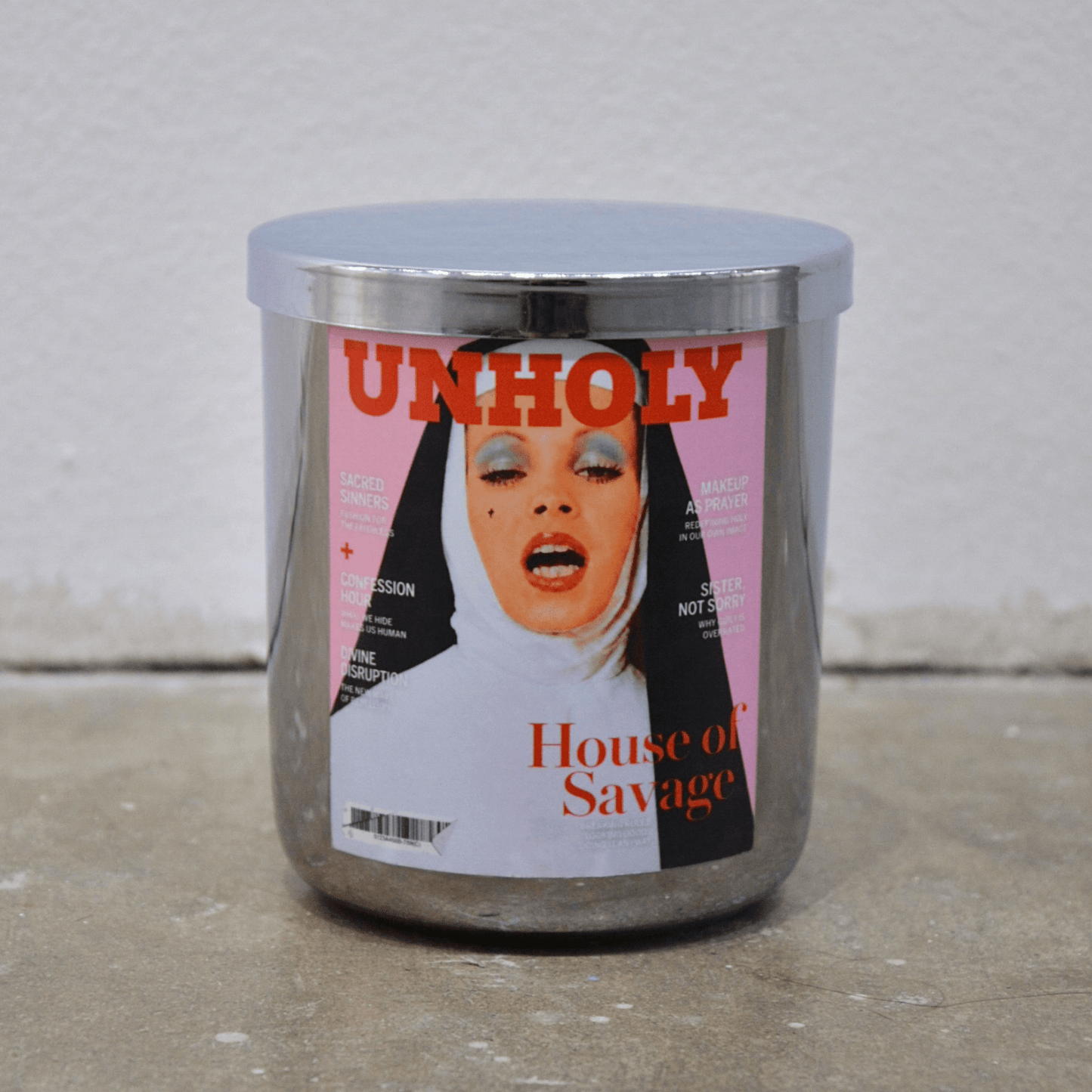 CONFESS THY SINS CANDLE - House of Savage