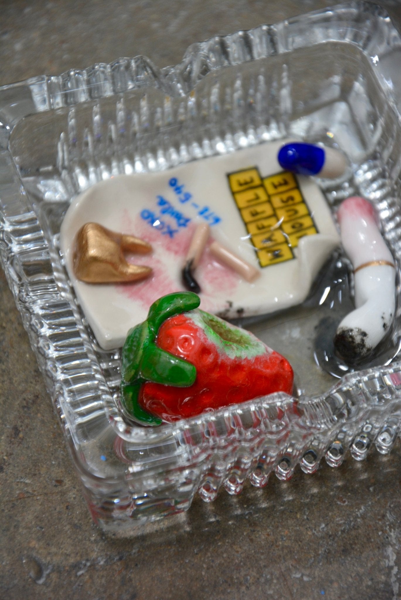 DINER SCRAPS ASHTRAY - House of Savage