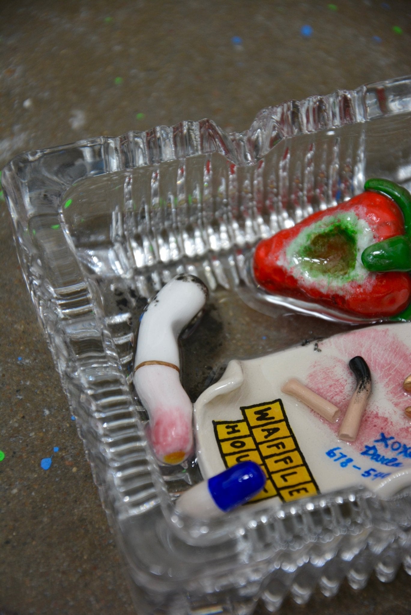 DINER SCRAPS ASHTRAY - House of Savage