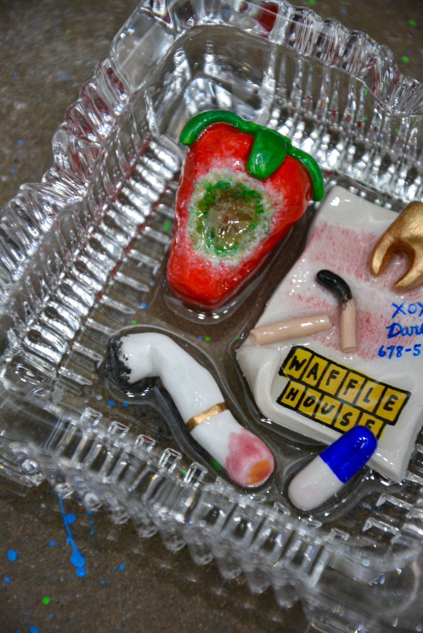 DINER SCRAPS ASHTRAY - House of Savage