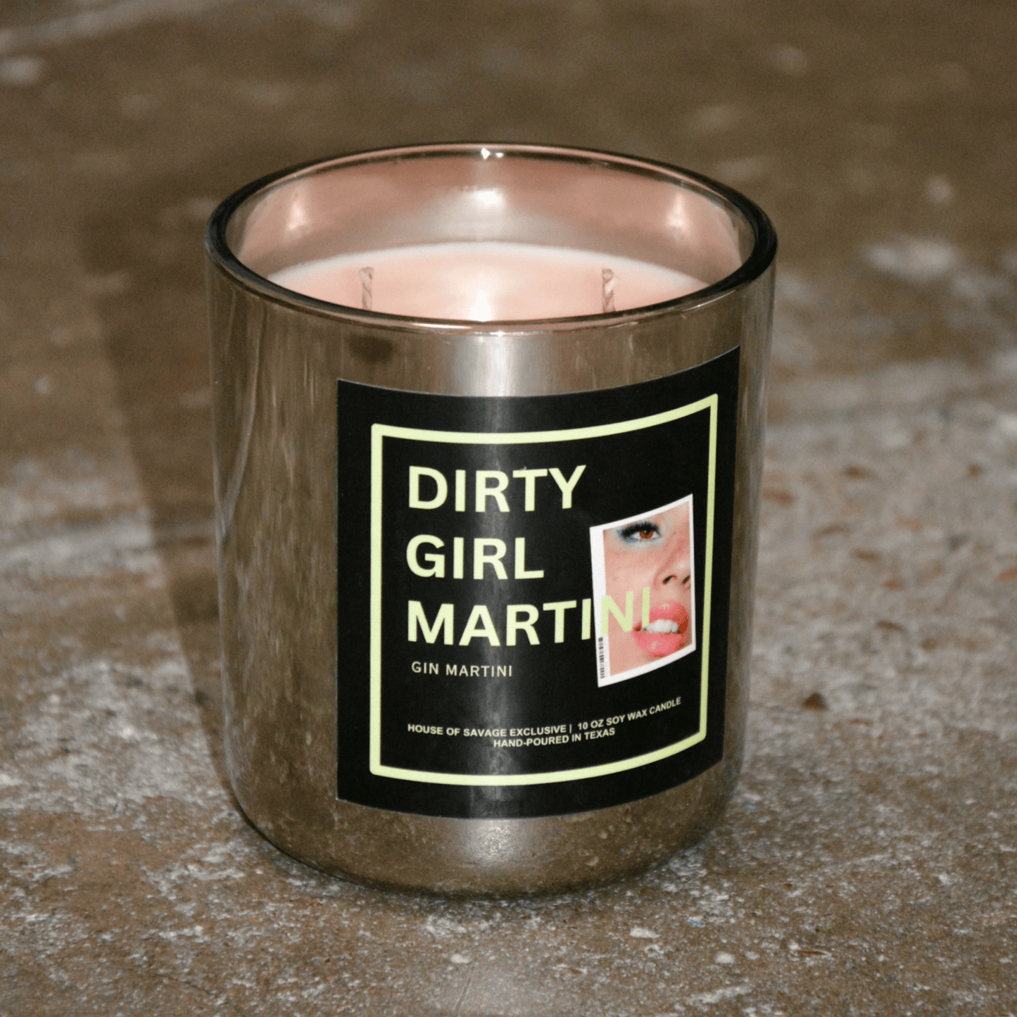 DIRTY GIRL MARTINI CANDLE - House of Savage