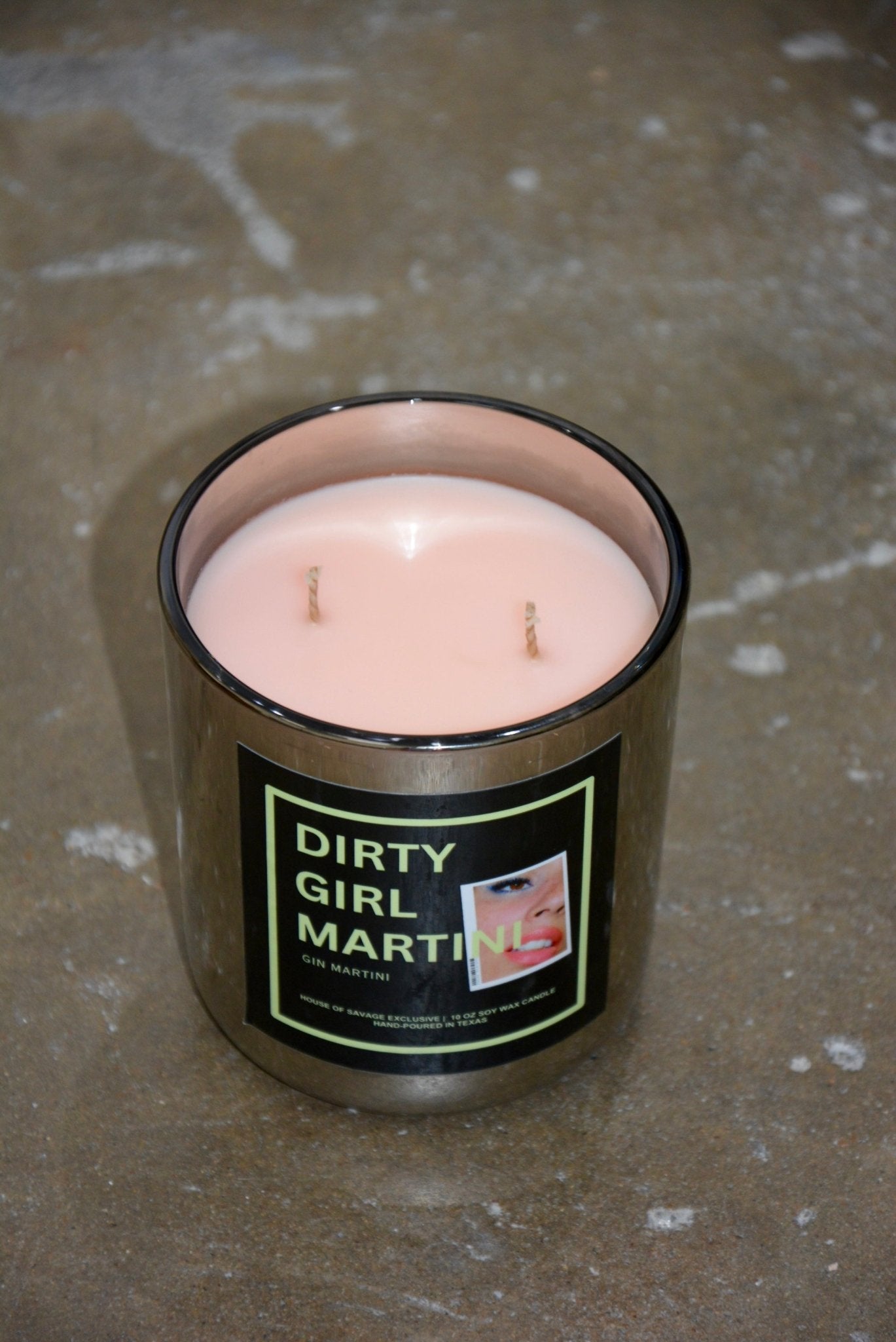 DIRTY GIRL MARTINI CANDLE - House of Savage