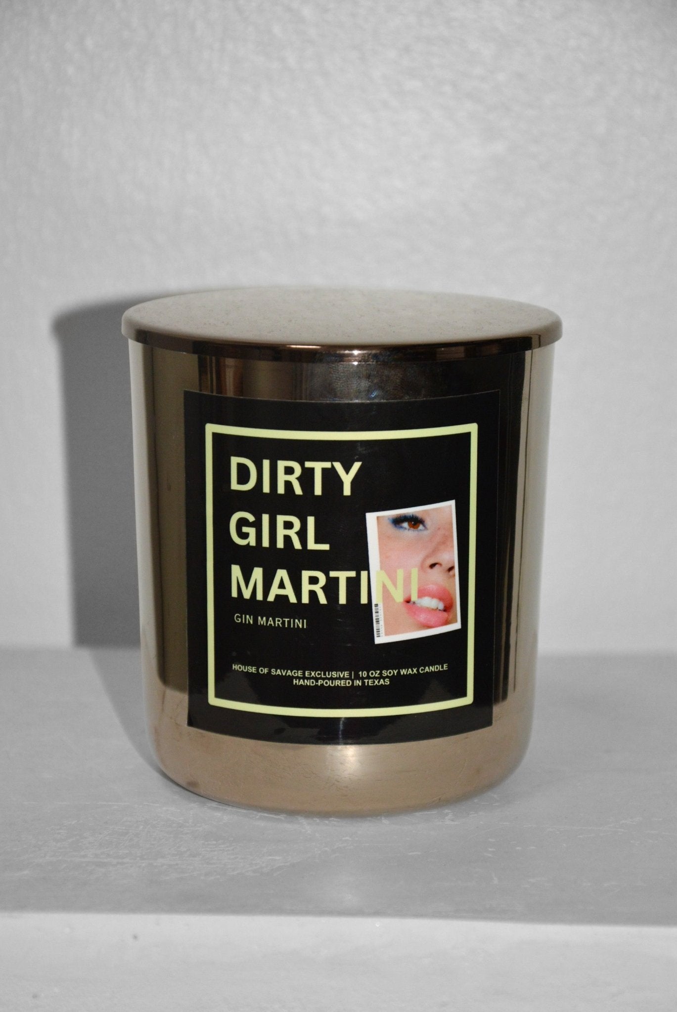 DIRTY GIRL MARTINI CANDLE - House of Savage