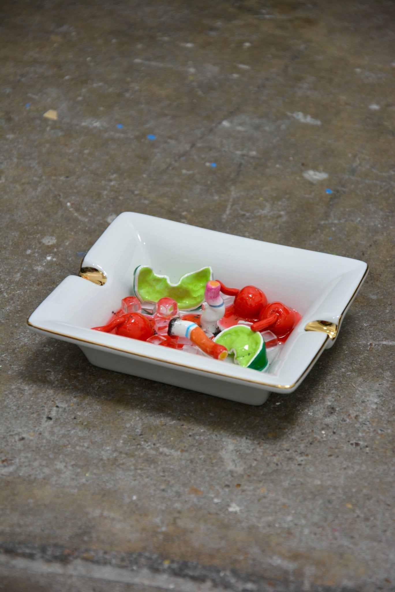 DRIVE - IN CHERRY LIMEADE ASHTRAY - House of Savage