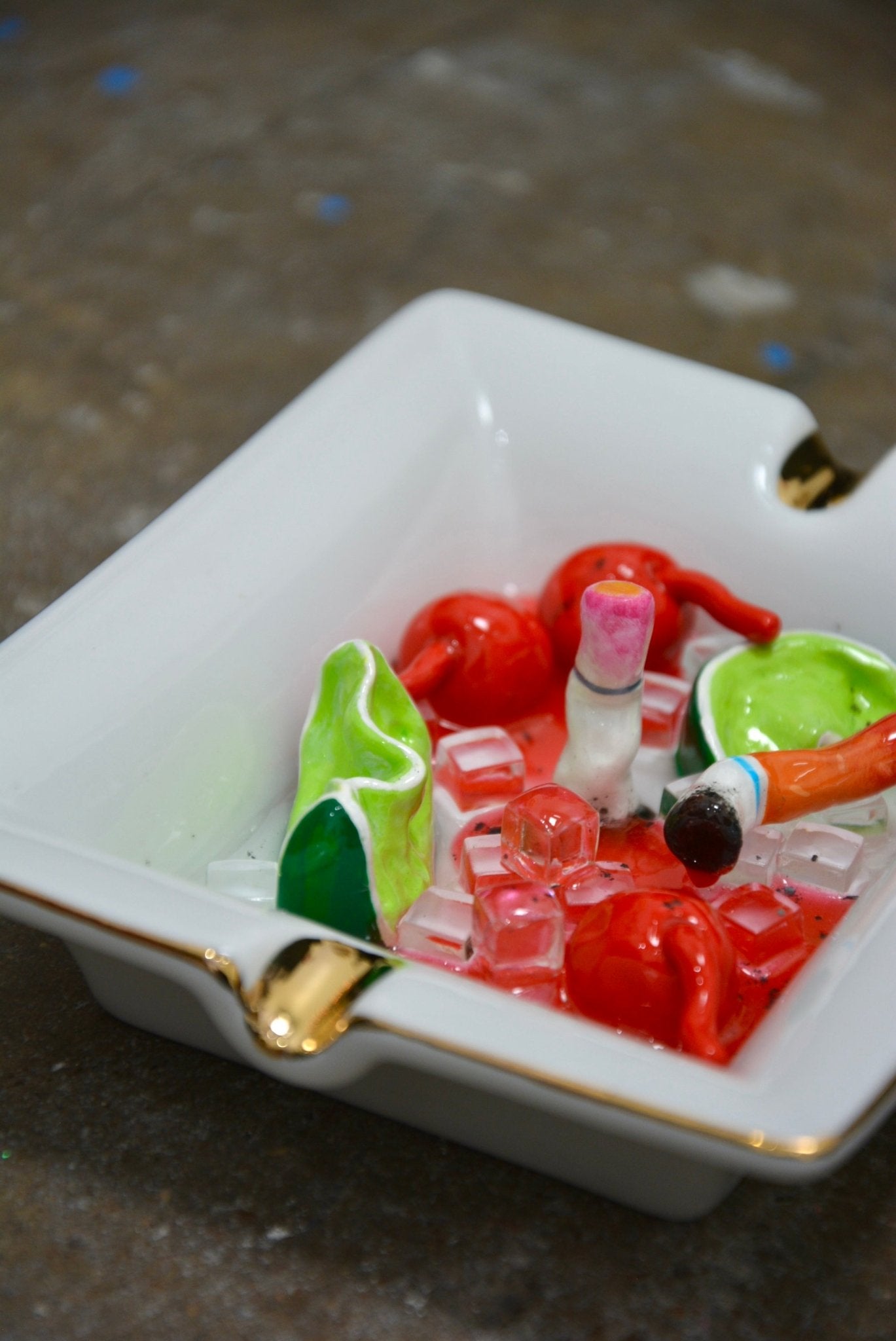 DRIVE - IN CHERRY LIMEADE ASHTRAY - House of Savage