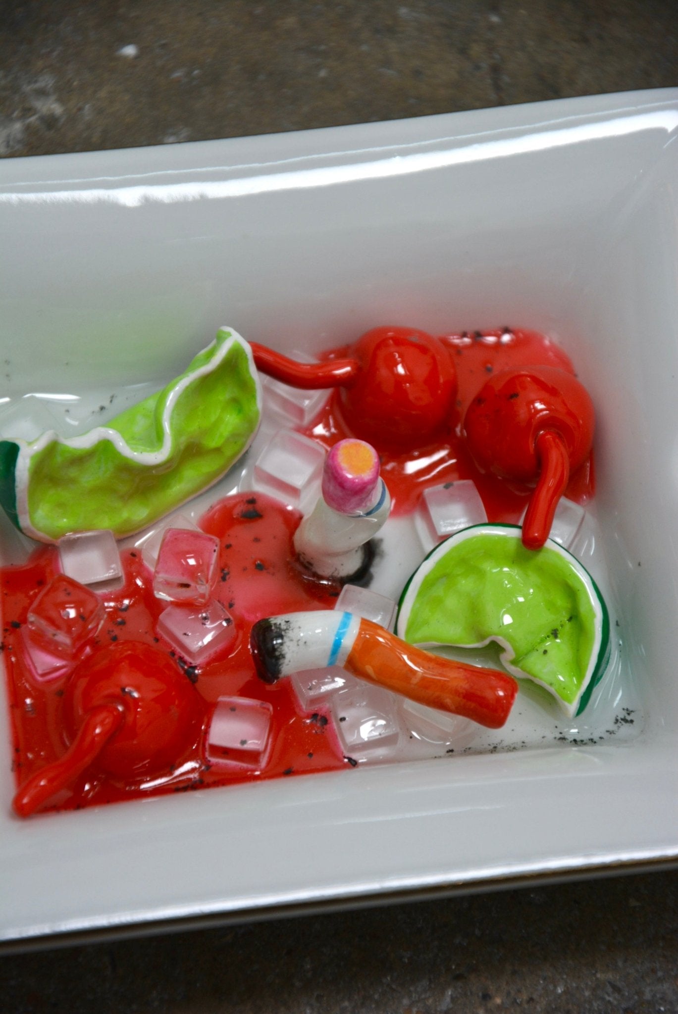 DRIVE - IN CHERRY LIMEADE ASHTRAY - House of Savage