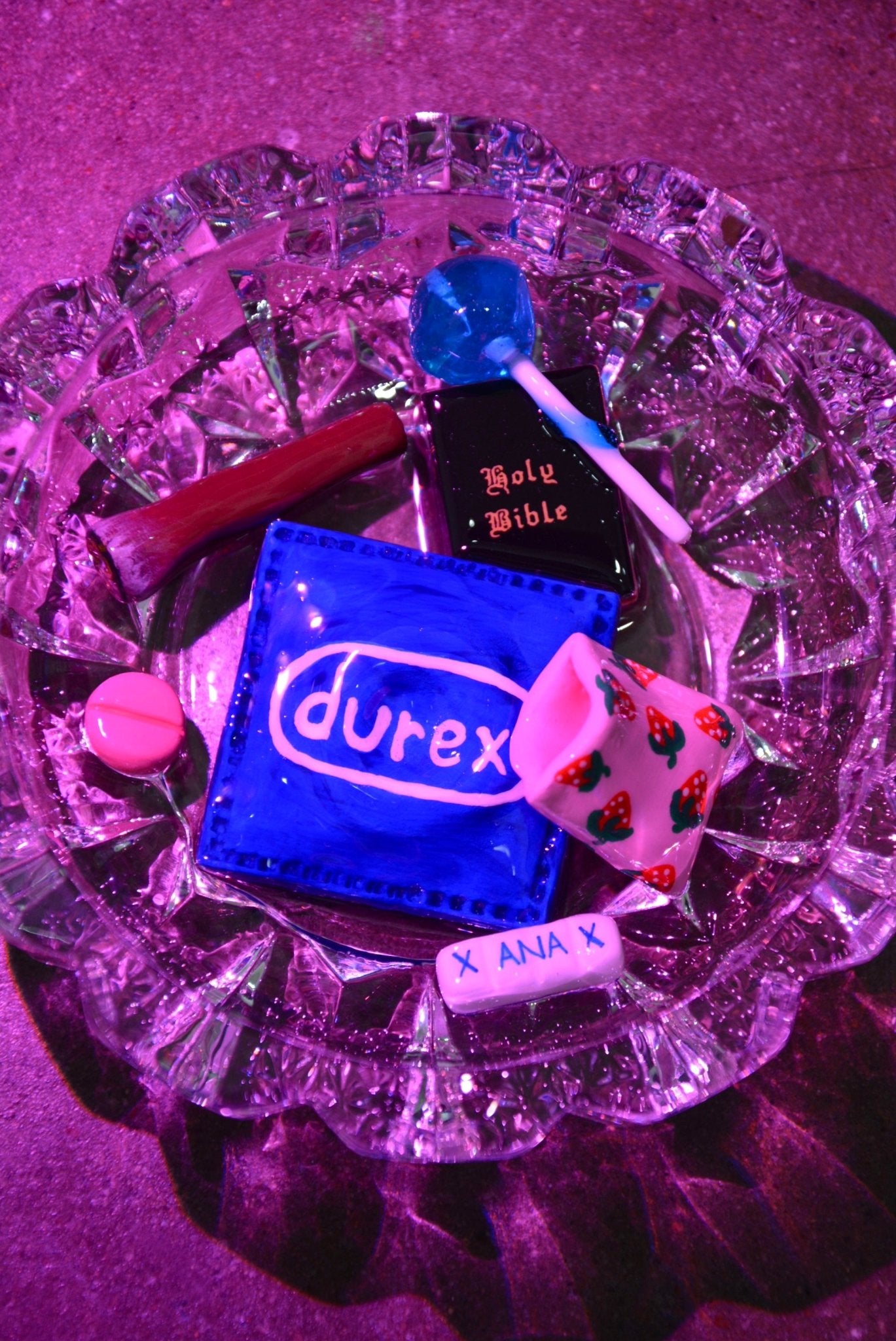 mini FORGIVE ME FATHER, FOR I HAVE SINNED ASHTRAY - House of Savage