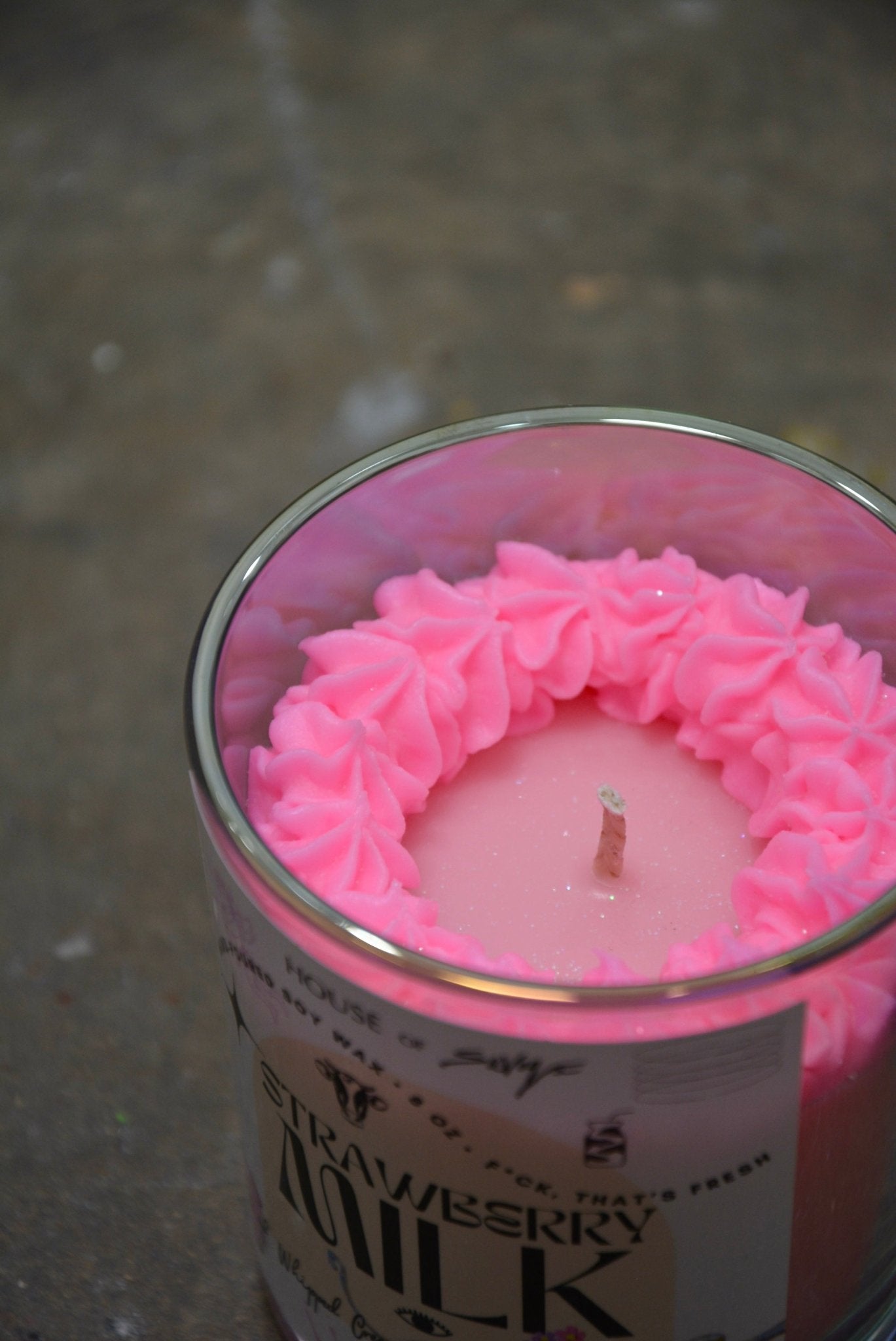 STRAWBERRY MILK CANDLE - House of Savage