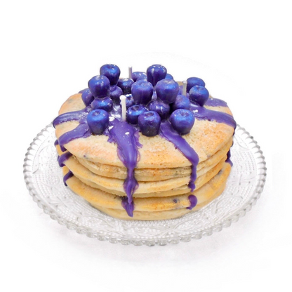 BLUEBERRY STACK PANCAKE CANDLE