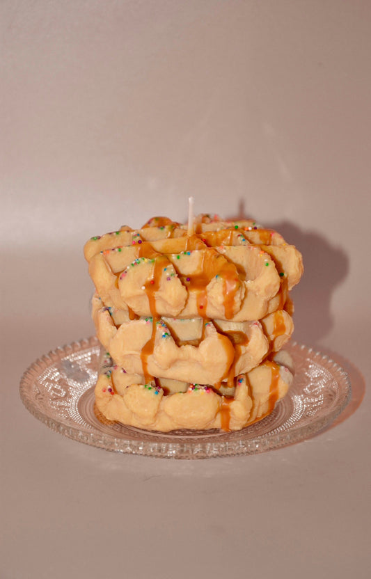 FUNFETTI WAFFLE STACK CANDLE