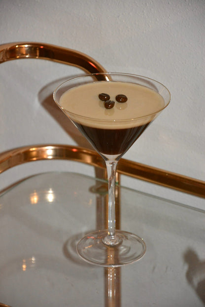 FAUX ESPRESSO MARTINI DECOR