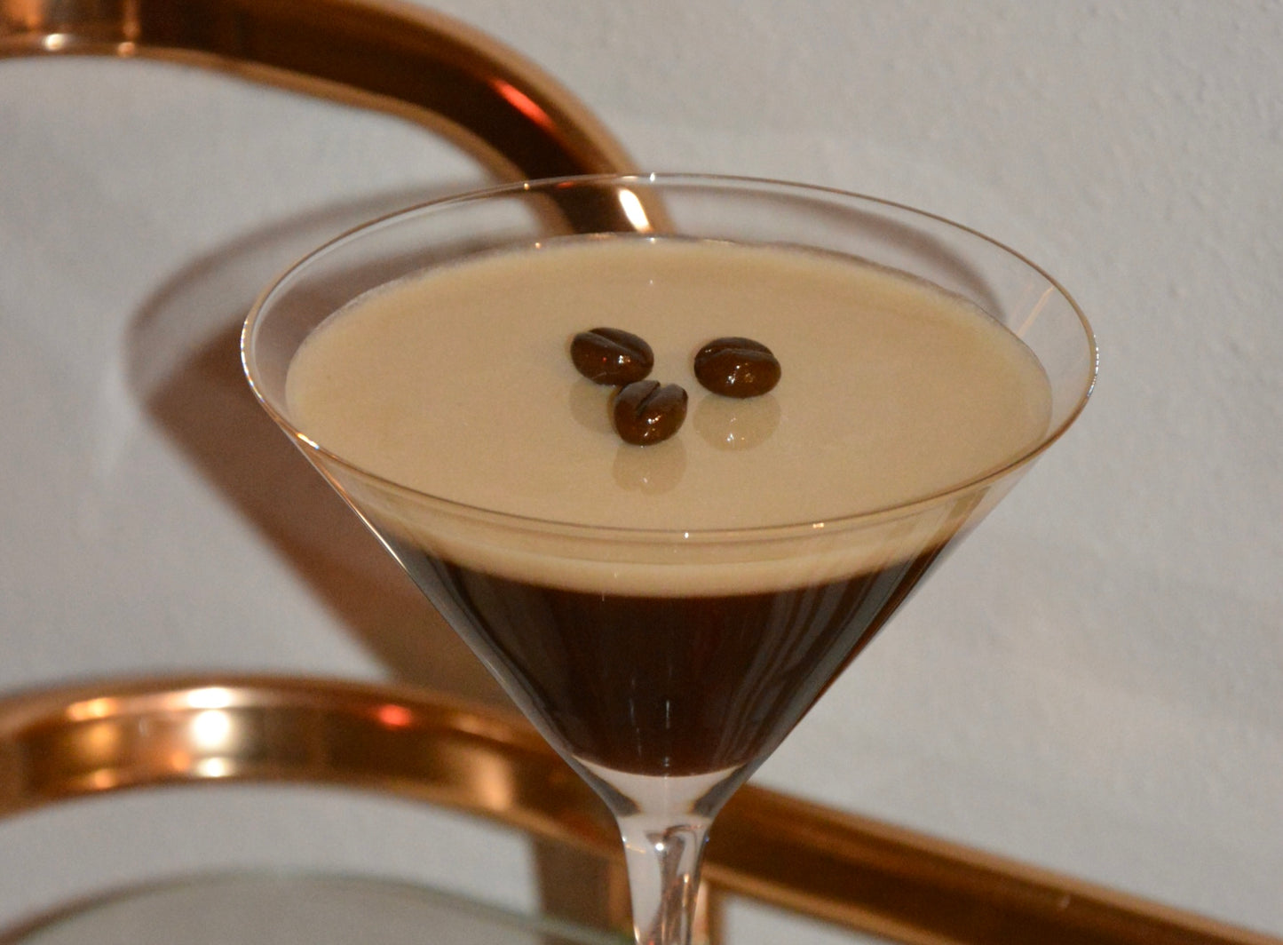 FAUX ESPRESSO MARTINI DECOR