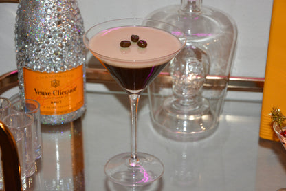 FAUX ESPRESSO MARTINI DECOR