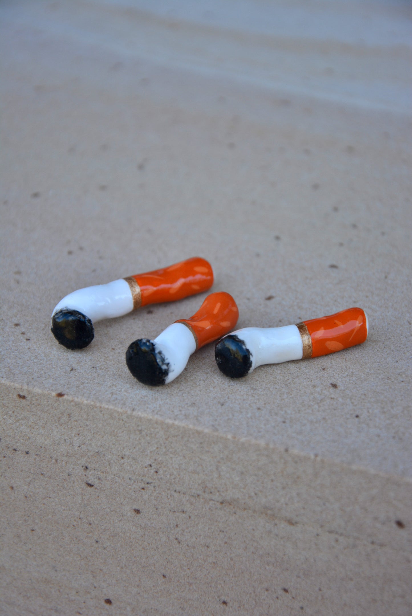 CERAMIC CIGARETTES - SET OF THREE