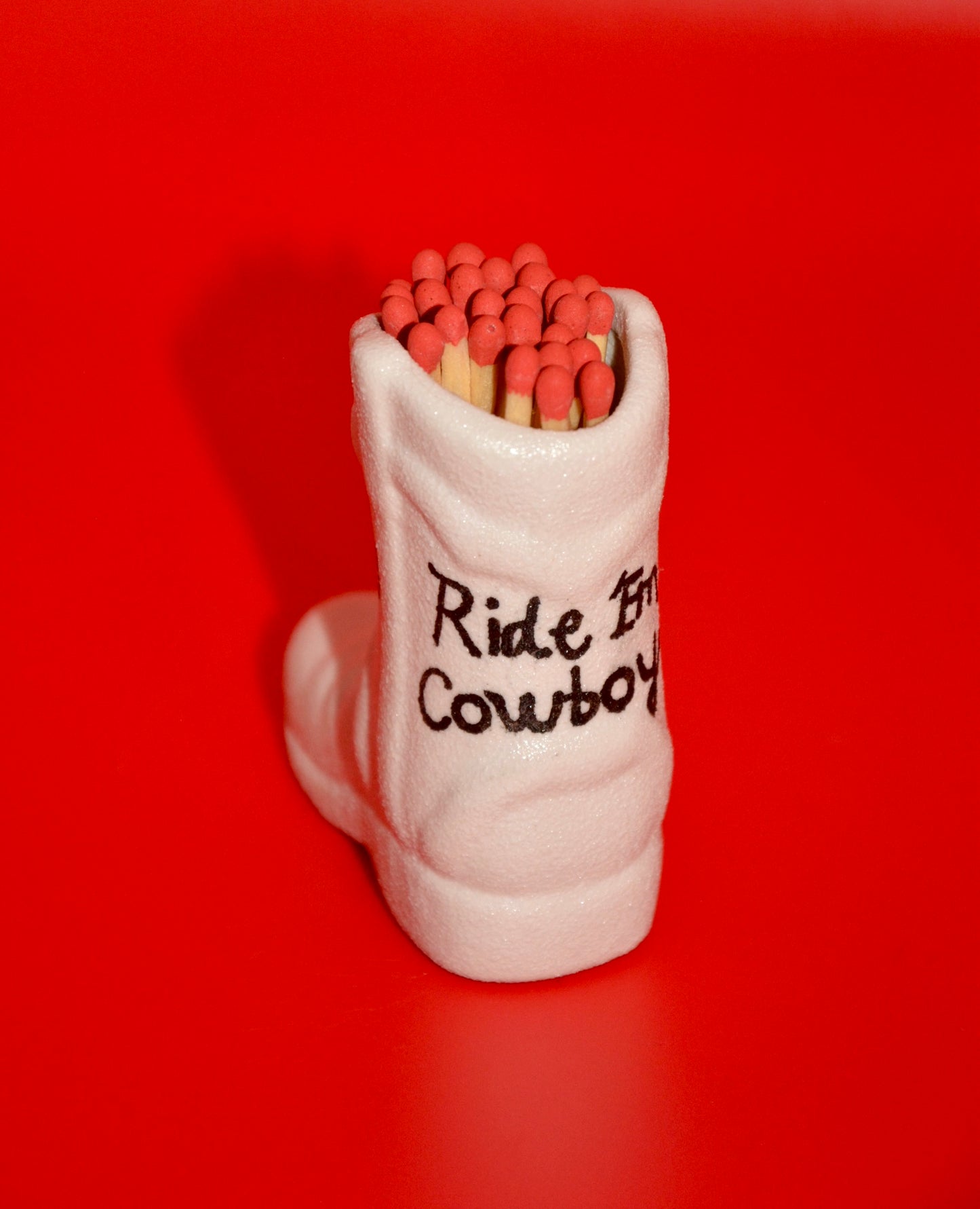 RIDE ‘EM COWBOY MATCHSTICK HOLDER