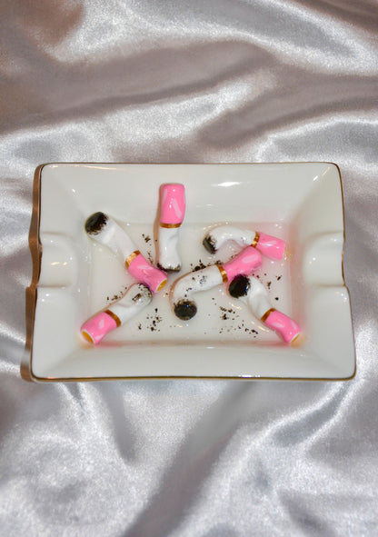 PINK PUFFS ASHTRAY