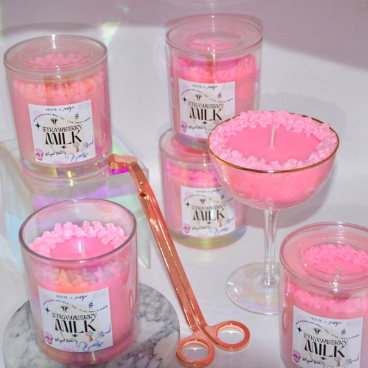 STRAWBERRY MILK COCKTAIL CANDLE