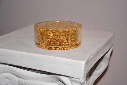 GOLD LEAF COASTER SET