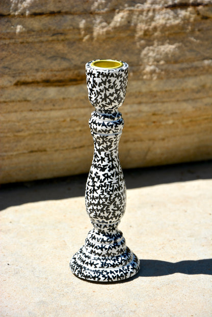 SAVAGE GRAFFITI CANDLESTICK HOLDER