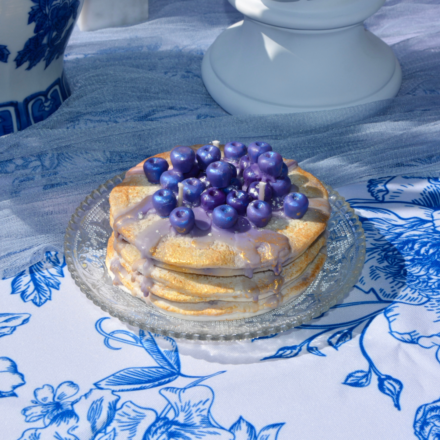 BLUEBERRY STACK PANCAKE CANDLE