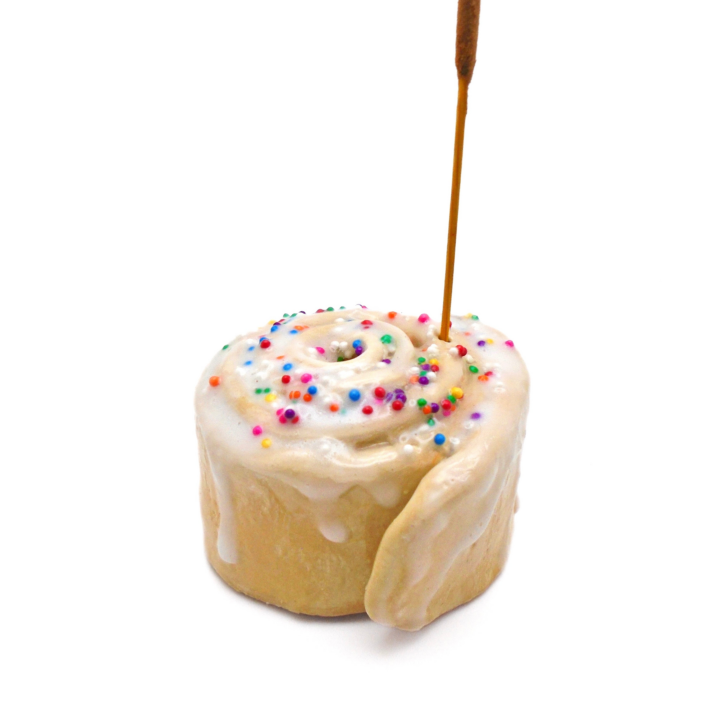 CERAMIC FUNFETTI BUN INCENSE HOLDER