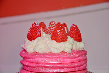 ULTIMATE STRAWBERRY PANCAKE STACK CANDLE