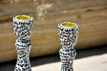 SAVAGE GRAFFITI CANDLESTICK HOLDER