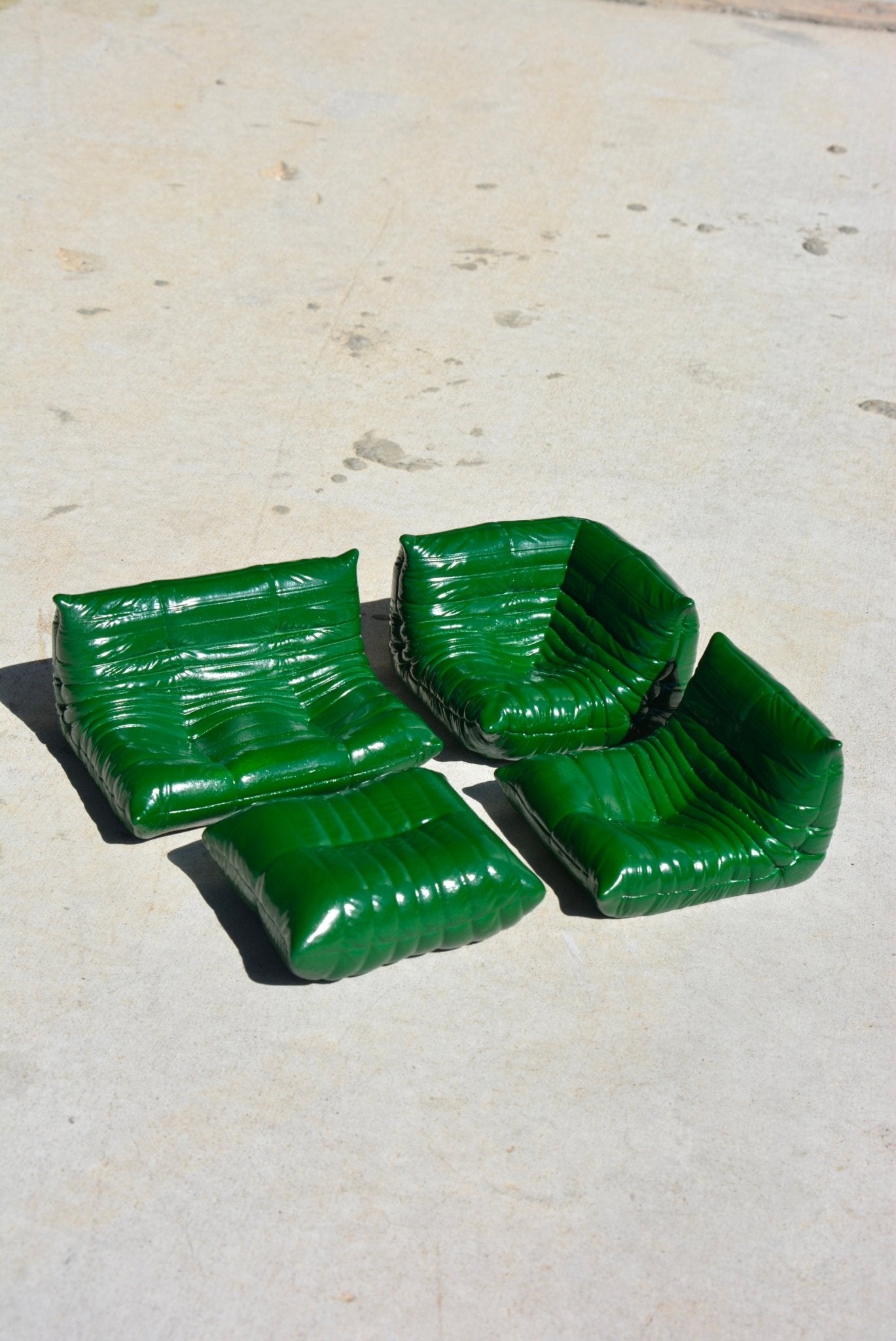 BOTTLE GREEN MINI TOGO LOUNGE SET - House of Savage