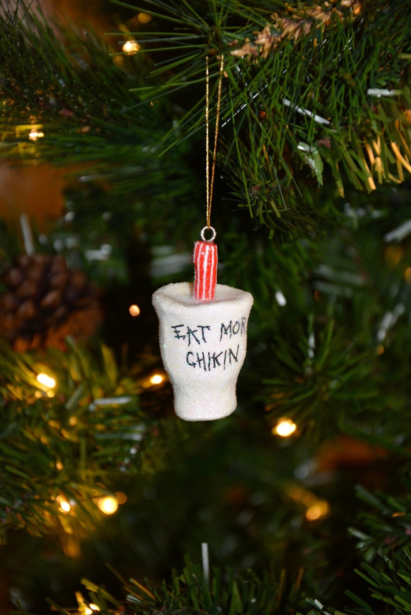 CERAMIC CHICK - FIL - A CUP ORNAMENT - House of Savage