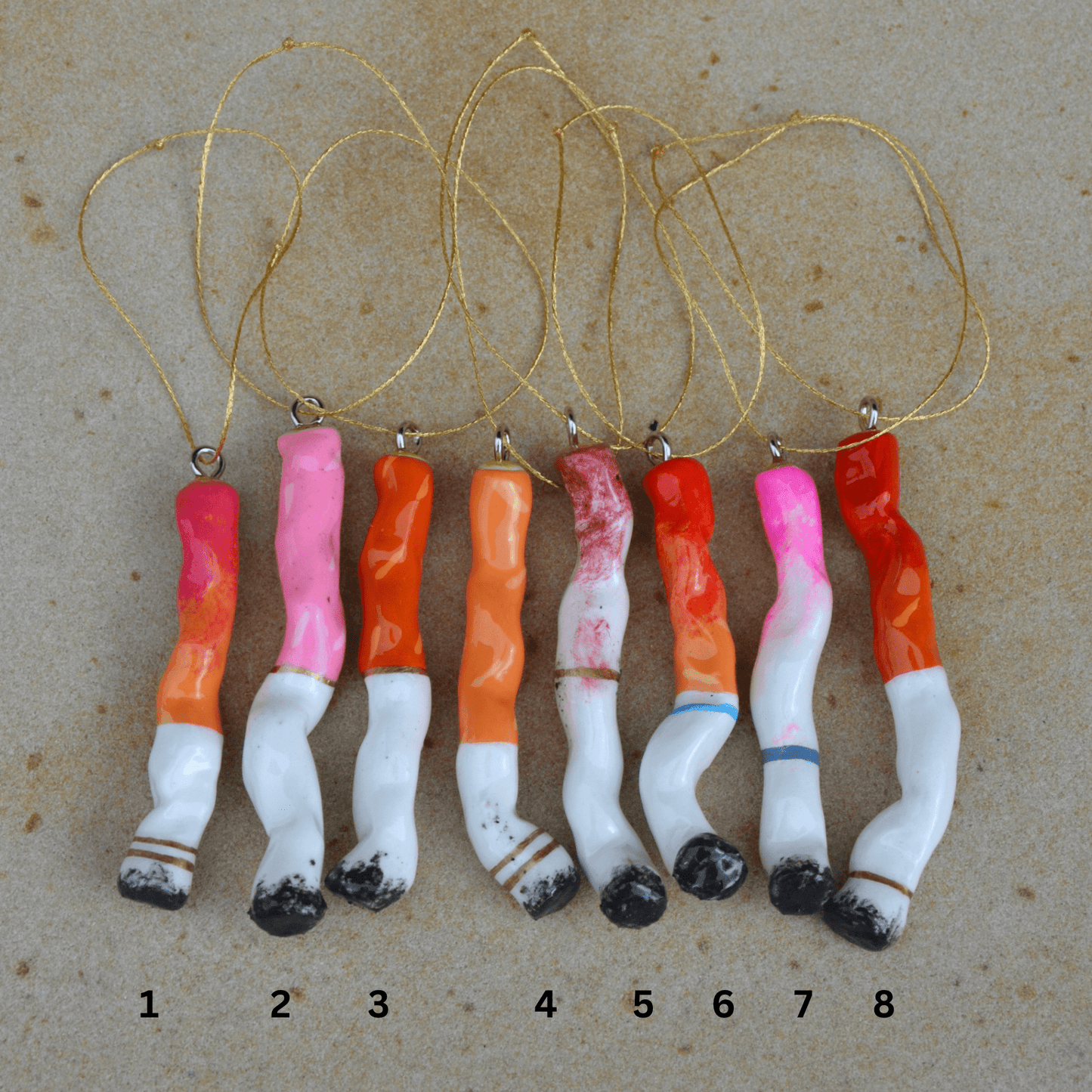 CERAMIC CIGARETTE ORNAMENT - House of Savage