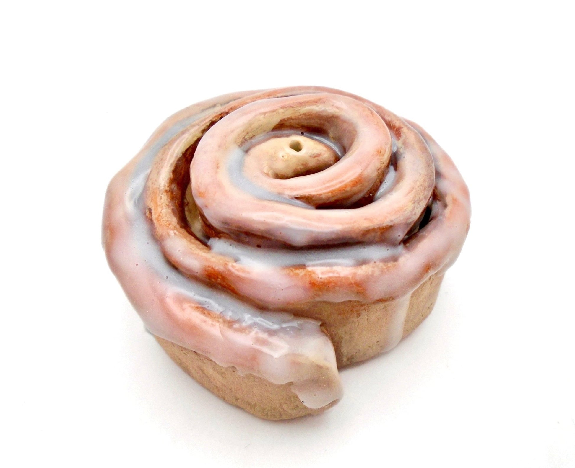 CERAMIC CINNAMON BUN INCENSE HOLDER - House of Savage