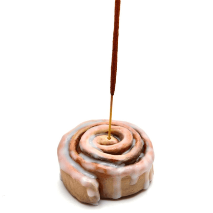 CERAMIC CINNAMON BUN INCENSE HOLDER - House of Savage