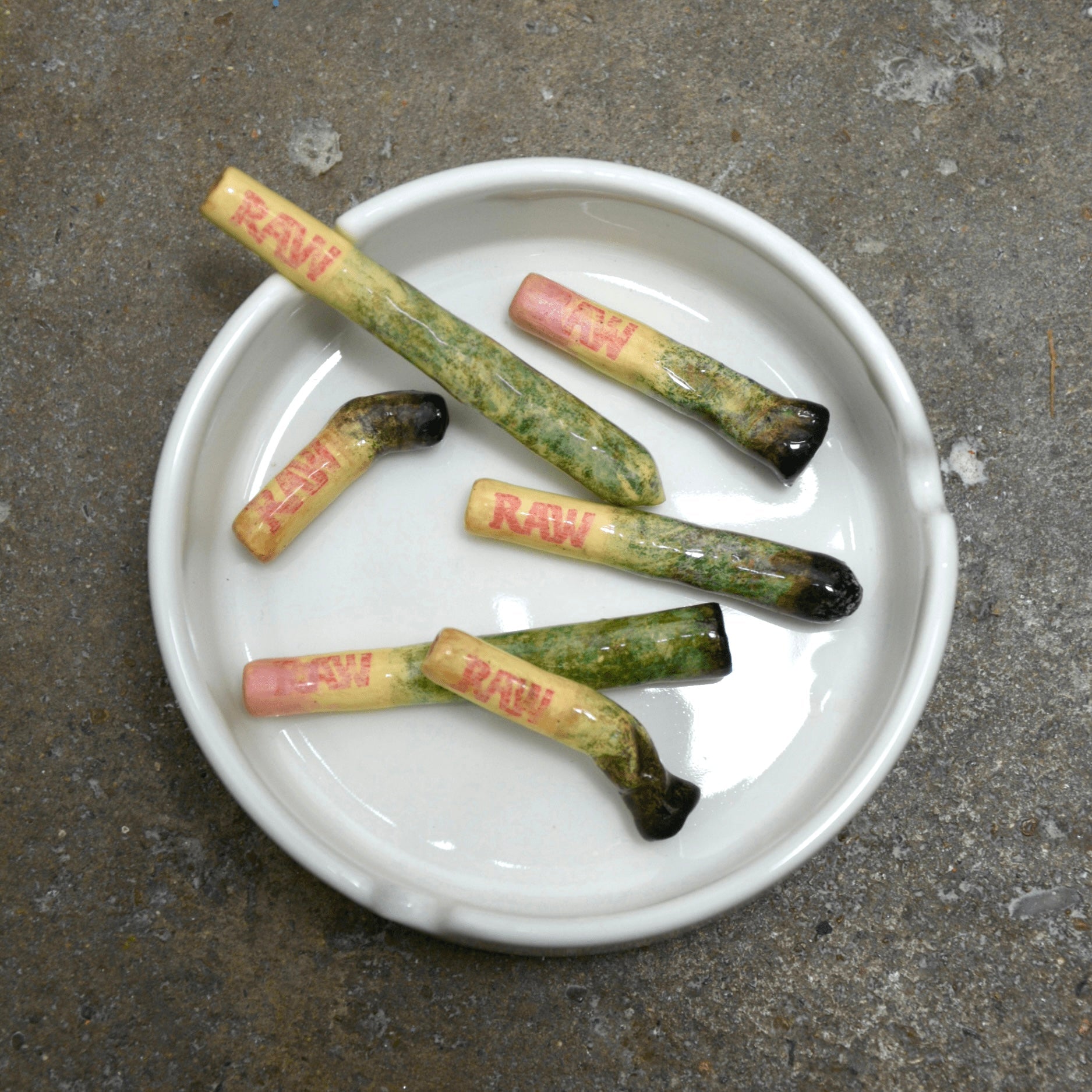 CERAMIC DOOBIES - SET OF SIX - House of Savage