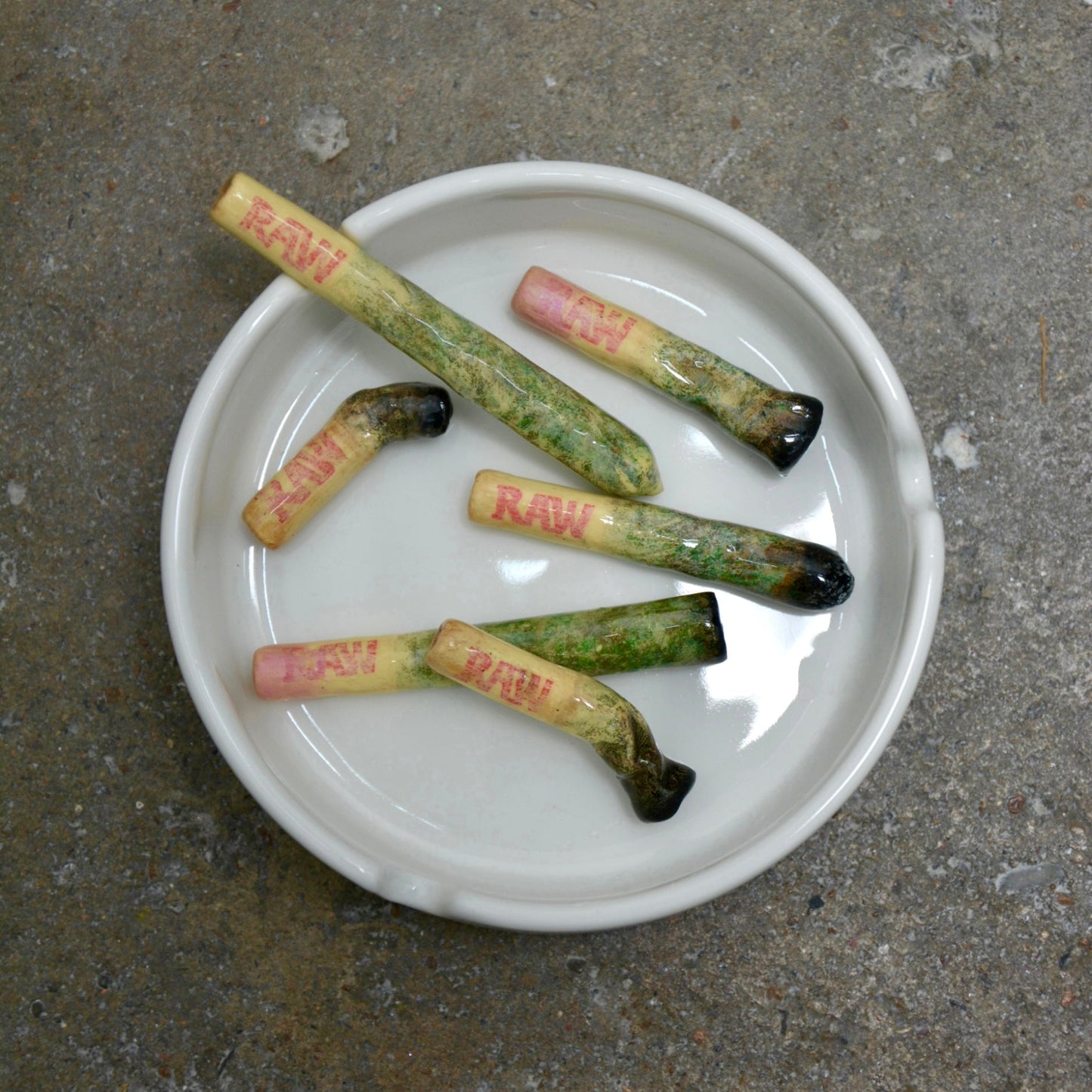 CERAMIC DOOBIES - SET OF SIX - House of Savage