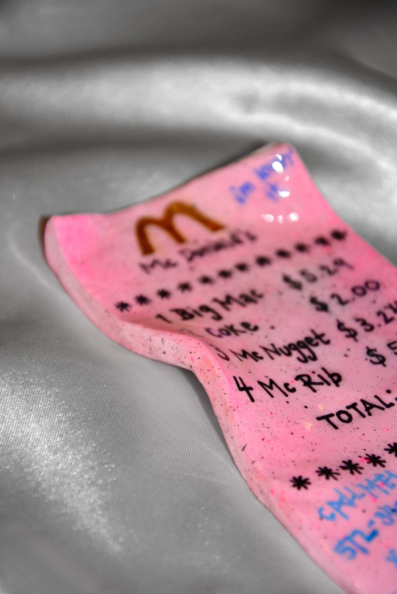 CERAMIC MICKEY D’S “RECEIPT” - House of Savage