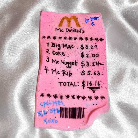 CERAMIC MICKEY D’S “RECEIPT” - House of Savage