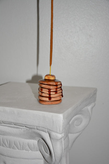 CERAMIC PANCAKE STACK INCENSE HOLDER - House of Savage