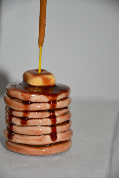 CERAMIC PANCAKE STACK INCENSE HOLDER - House of Savage
