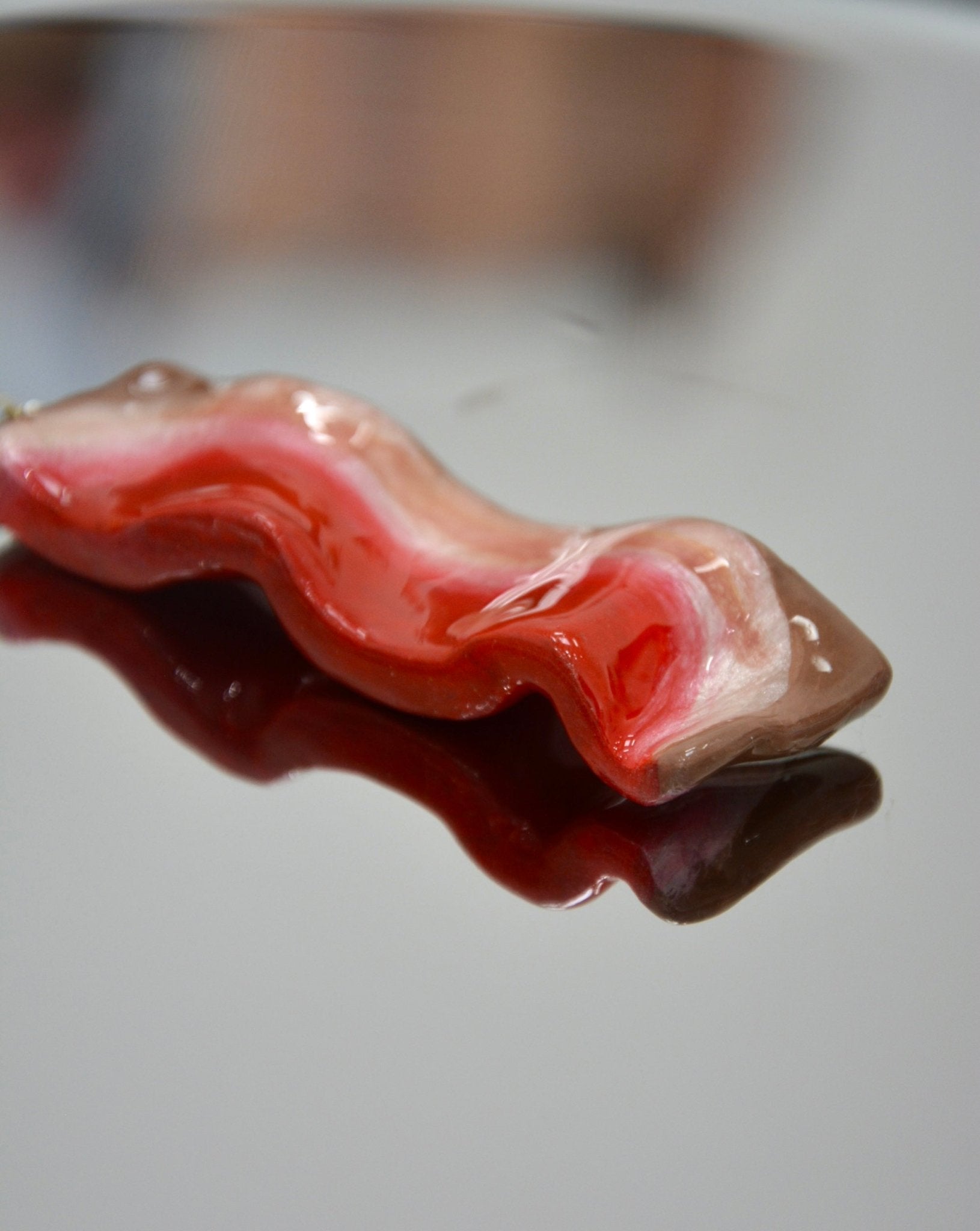 CERAMIC THICK - CUT BACON ORNAMENT - House of Savage