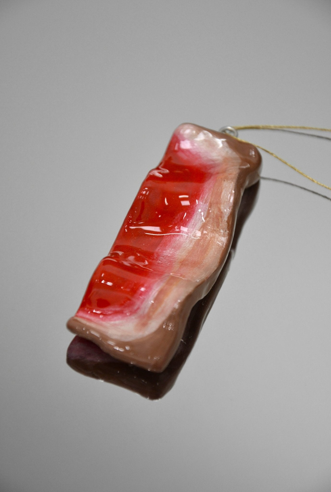 CERAMIC THICK - CUT BACON ORNAMENT - House of Savage