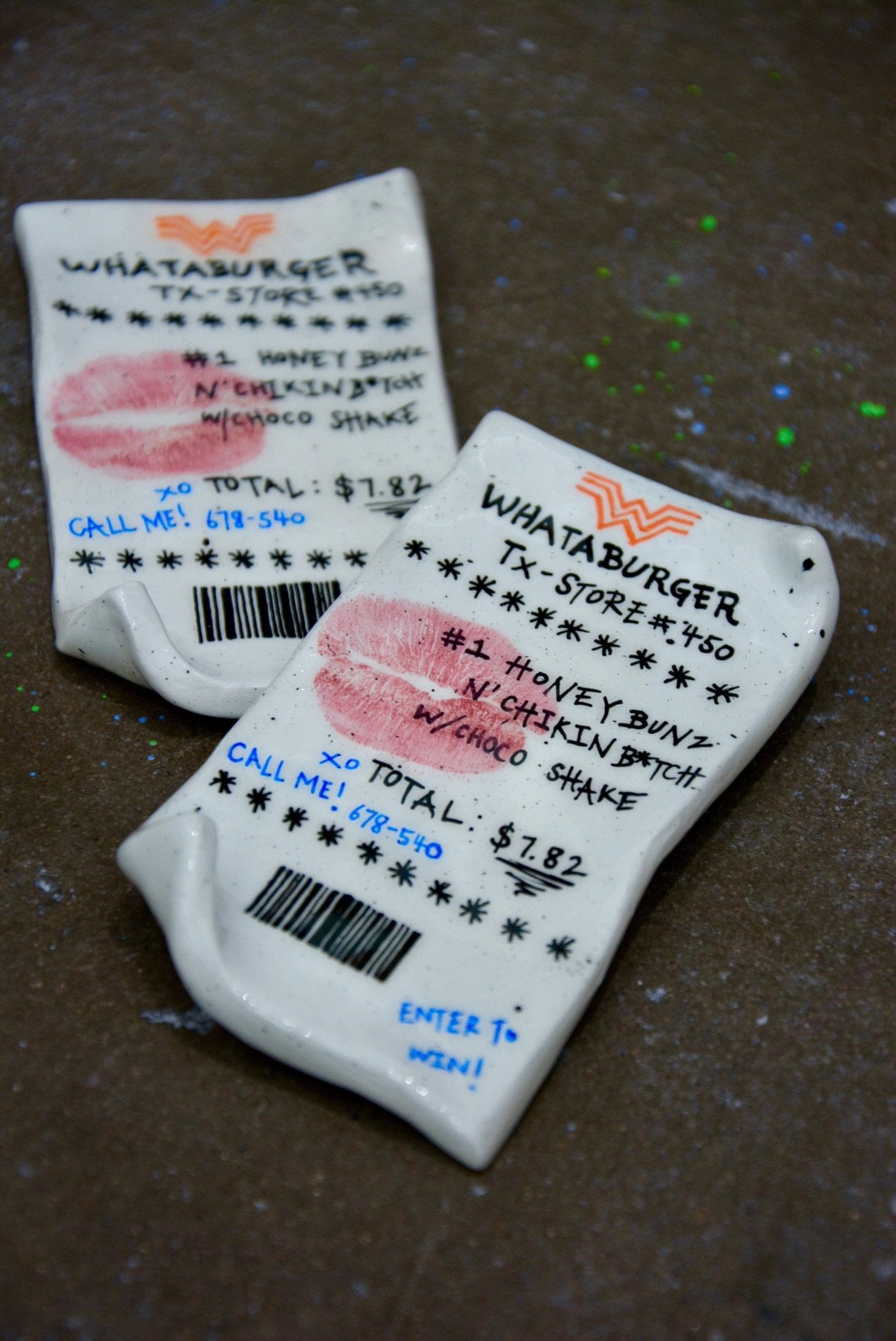 CERAMIC WHATA B “RECEIPT” - House of Savage