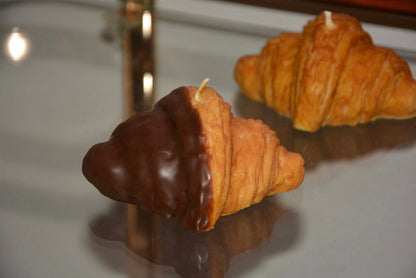 CHOCOLATE - DIPPED CROISSANT CANDLE - House of Savage